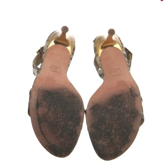 Beautiful shoe! Stuart Weitzman animal print canvas stiletto - Picture 5 of 6